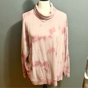 PINK Victorias Secret Cowl Neck Sweatshirt (lot of 2)